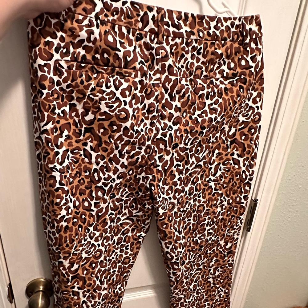 Lilly Pulitzer NWOT Kelly Stretch Pant, My Favorite Spot Chocolate Onyx Size 10